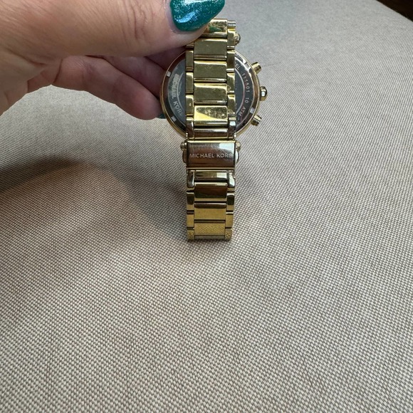 Michael Kors Watch Gold with Diamonds